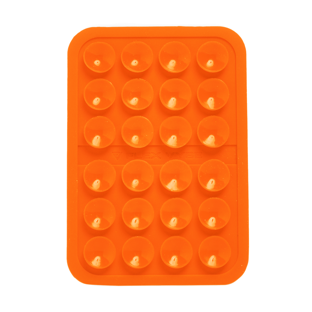 StickyVybe -  Silicone Suction Phone Adhesive Mount - Orange